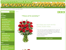 Tablet Screenshot of dorothyksflowers.com